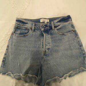 Abercrombie High Rise Dad Short - Curve Love - size 27